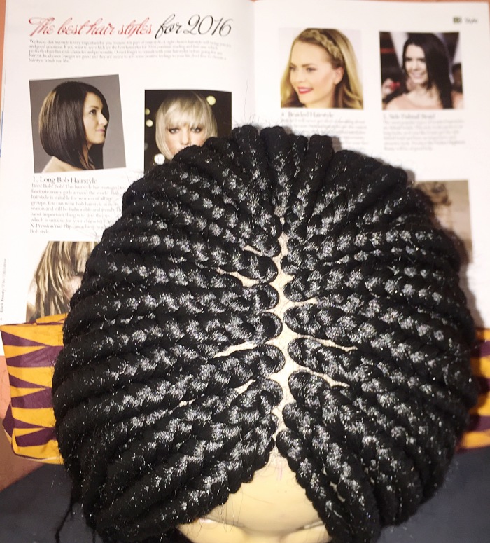 DIY: How to make a lace closure for your braids wig (Threading method).